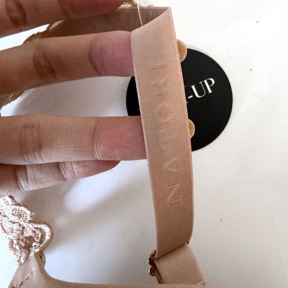 NATORI NWT Pure Luxe Push-Up Underwire Bra in Café Size 32B - Picture 7 of 10